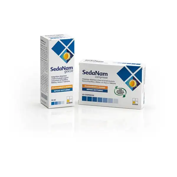 Named Sedanam Integratore Alimentare Gocce 50ml