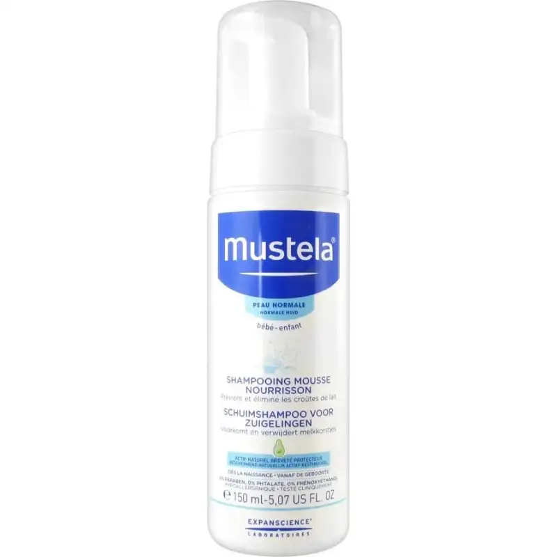 Mustela shampoo mousse per neonati 150 ml