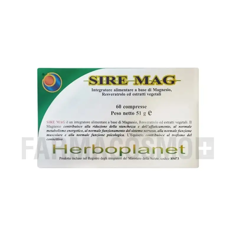 Sire mag 60 compresse - integratore per stanchezza e affaticamento