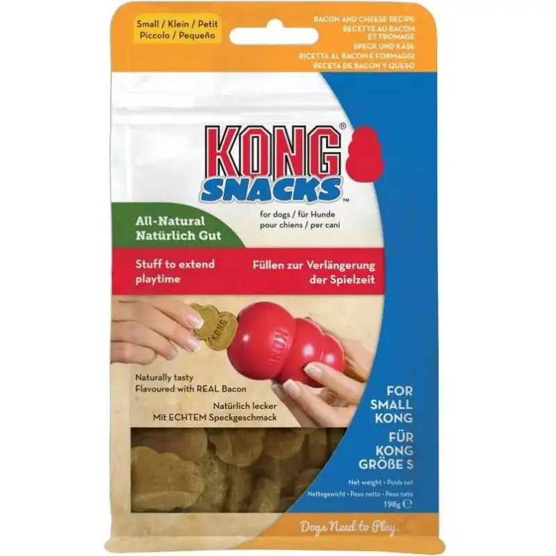 Kong Snacks bacon e formaggio - cibo secco per cani 312 g