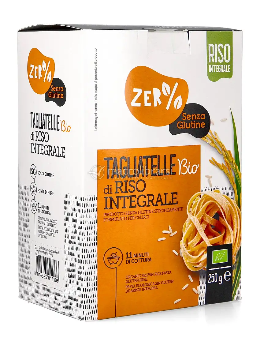 Tagliatelle di Riso Integrale Bio - Zer% Glutine