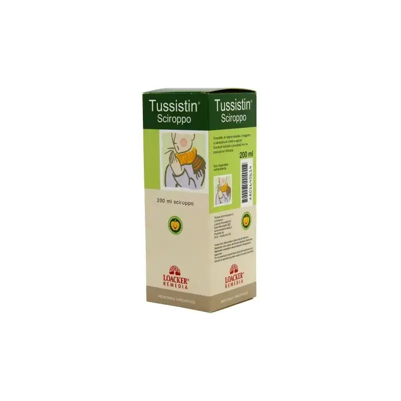 Tussistin sciroppo - farmaco omeopatico 200 ml