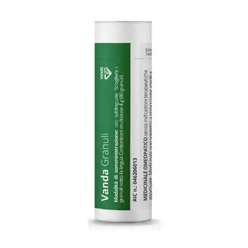 VANDA 21 4 G (80 GRANULI) 1 CONTENITORE MULTIDOSE IN PP CON TAPPO DISPENSATORE IN PS