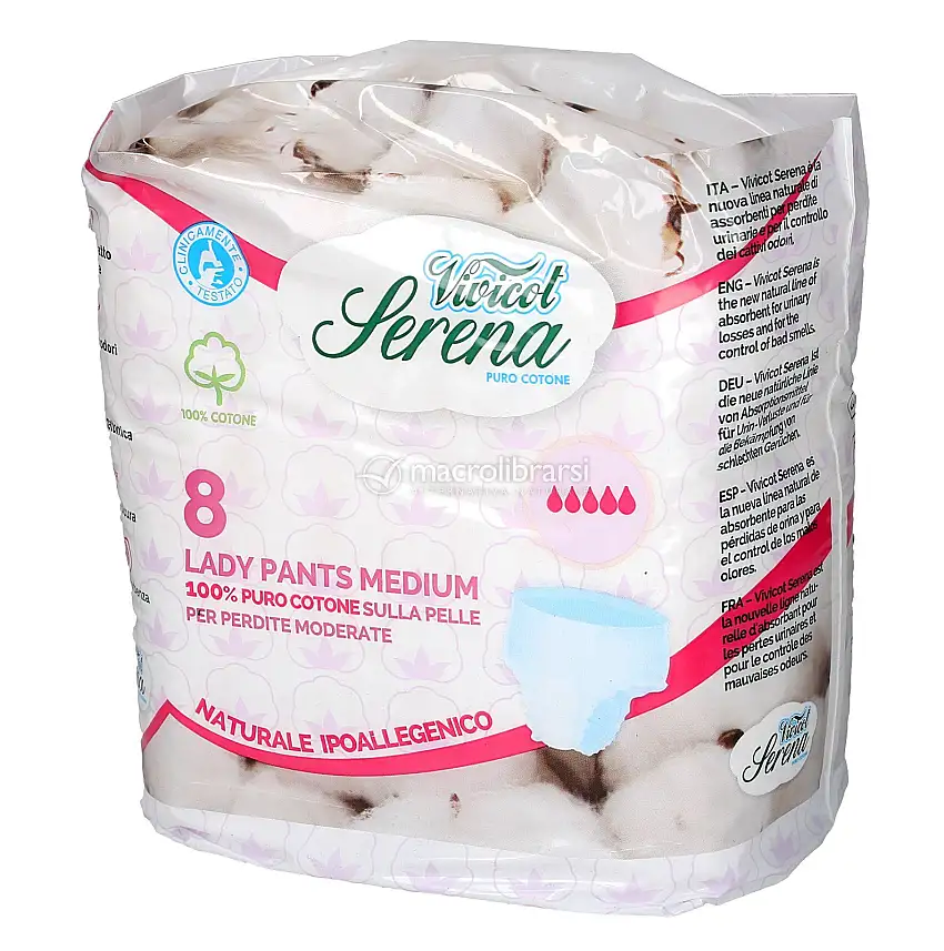 Vivicot Serena - Mutandina in Cotone - 8 Lady Pants Medium