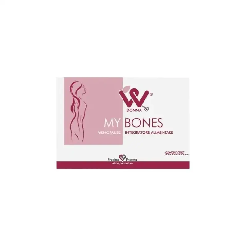 W donna  my bones menopause 60 compresse - integratore per la menopausa