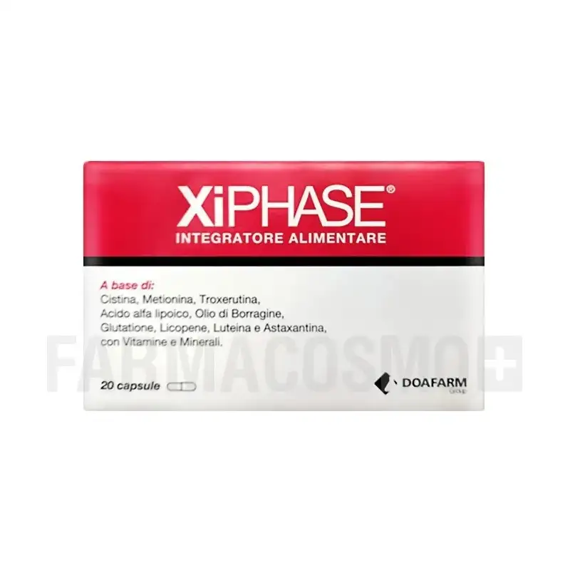 Xiphase 20 capsule - integratore per il benessere della pelle