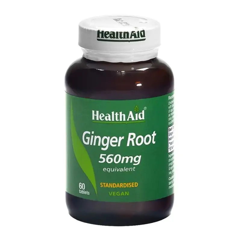 Zenzero ginger root 60 compresse - integratore per la digestione