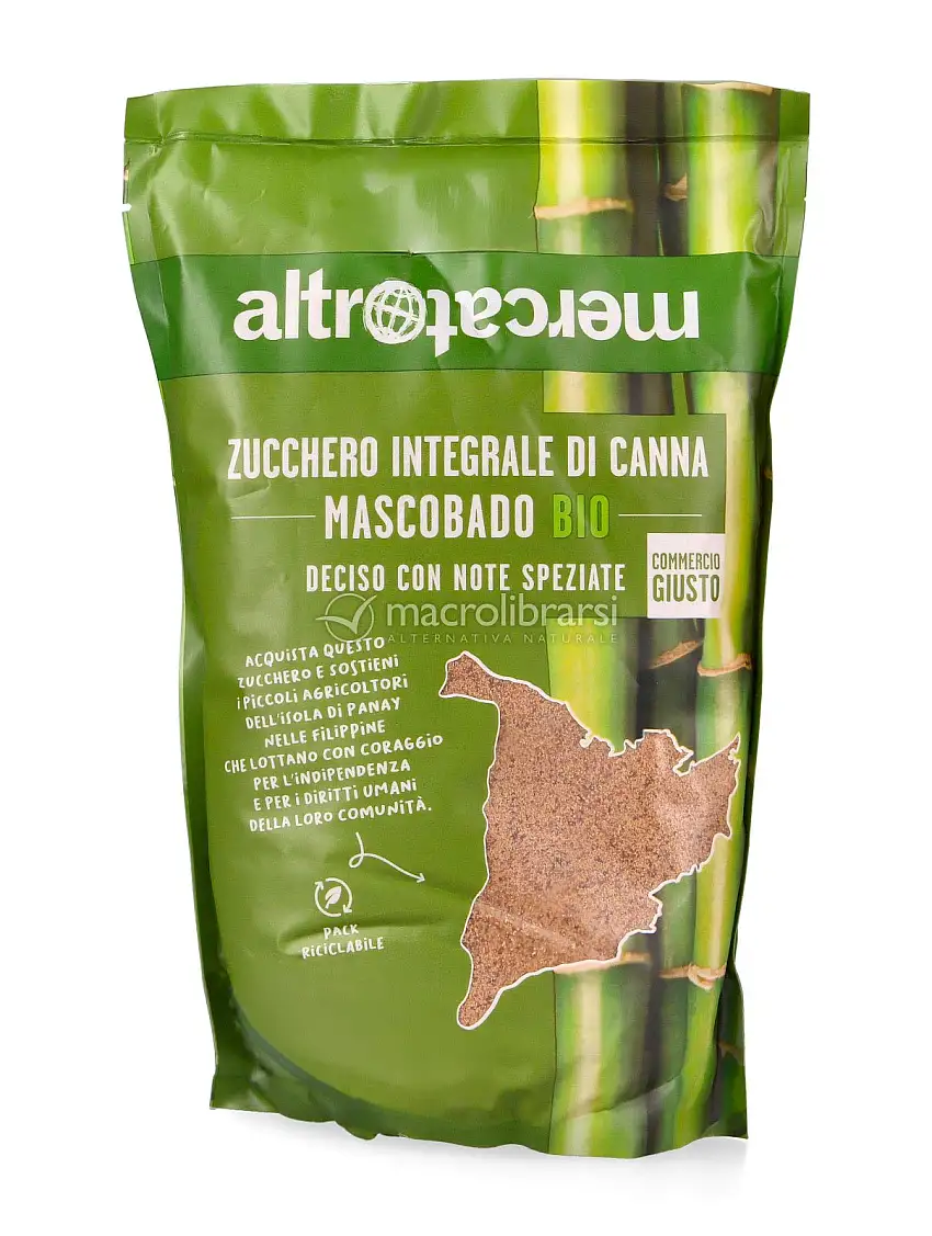 Zucchero Integrale di Canna Mascobado Bio