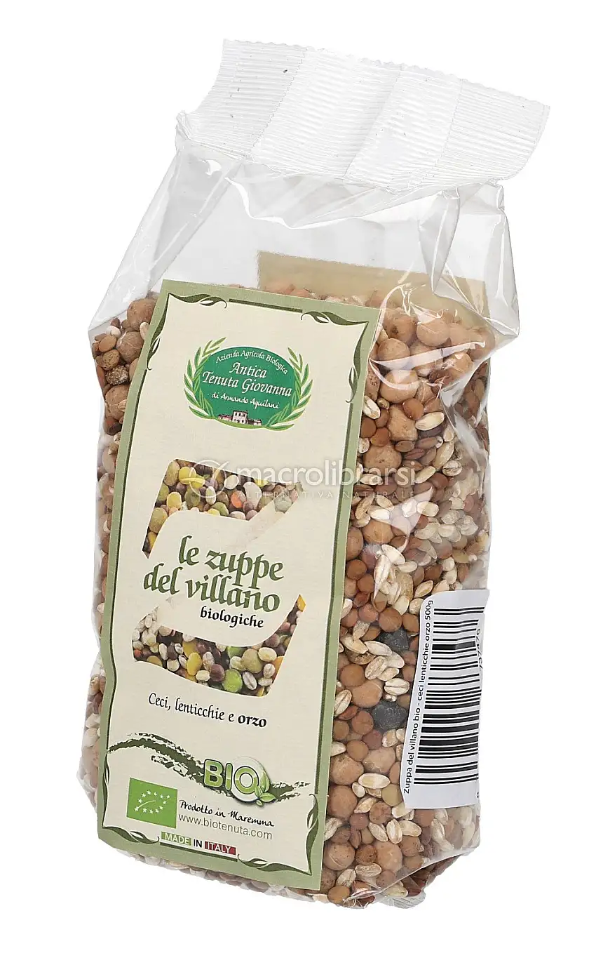 Zuppe del Villano - Ceci, Lenticchie e Orzo
