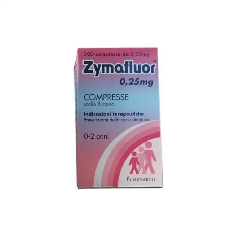 Zymafluor 0,25 mg - per la prevenzione della carie dentaria 200 compresse
